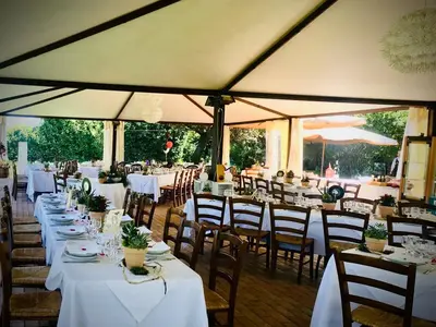 Piscina e giardini per eventi